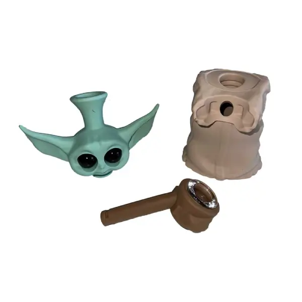 Alien Bong Silicone – Green