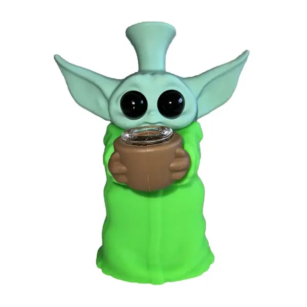 Alien Bong Silicone – Green