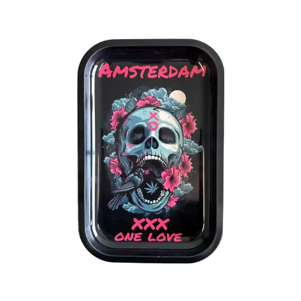 Amsterdam Metal Rolling One Love Skull