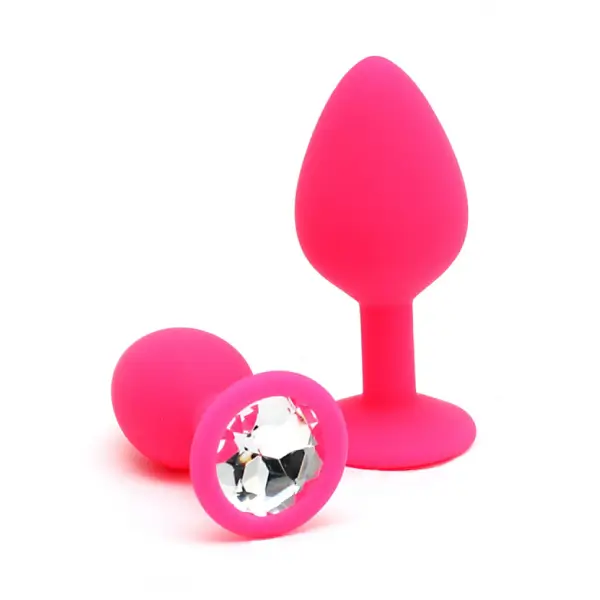 Berlin Bling Buttplug Duo set Rimba Pink