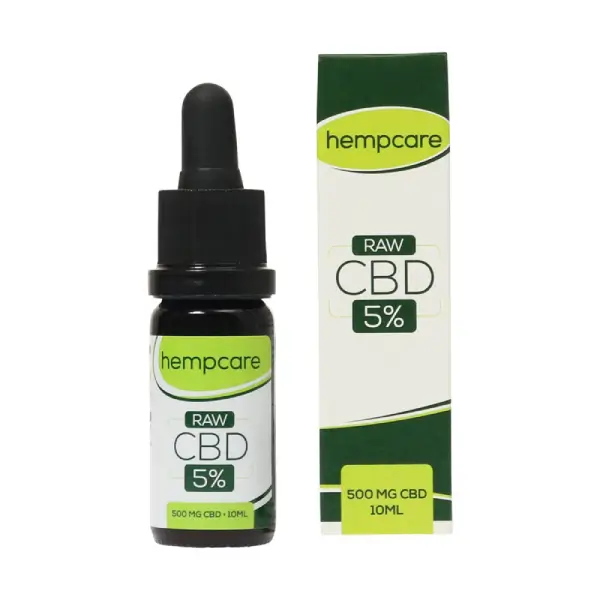 HempCare RAW 5 percent CBD – 10 ml