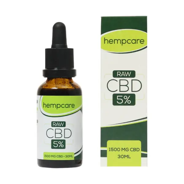 HempCare RAW 5 percent CBD – 30 ml