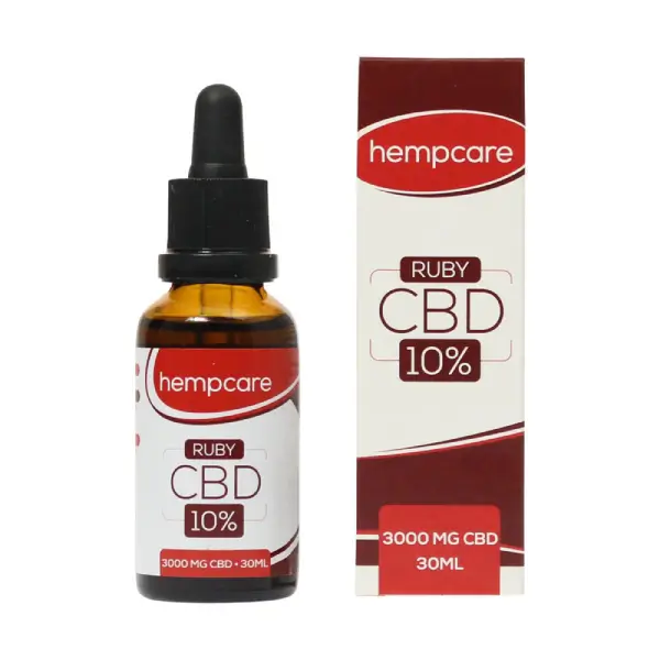HempCare RUBY 10 percent CBD – 30 ml