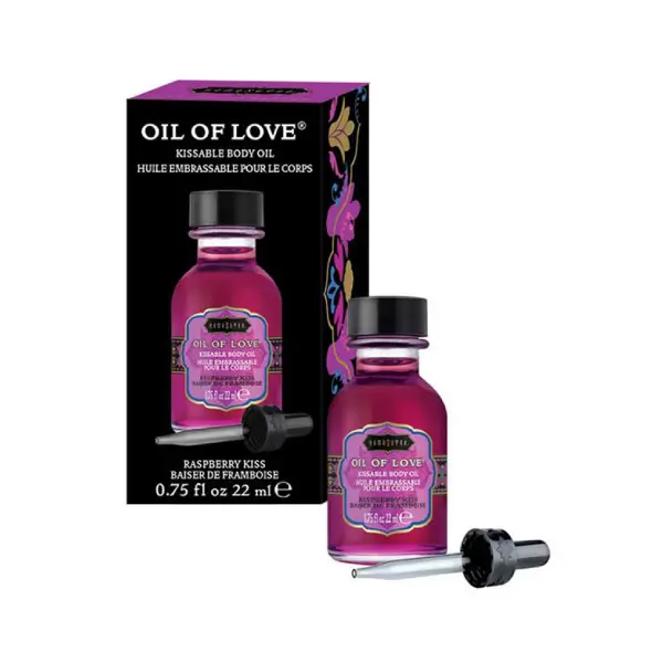 Kama Sutra Oil of Love Kissable Body Oil Raspberry 22 ml