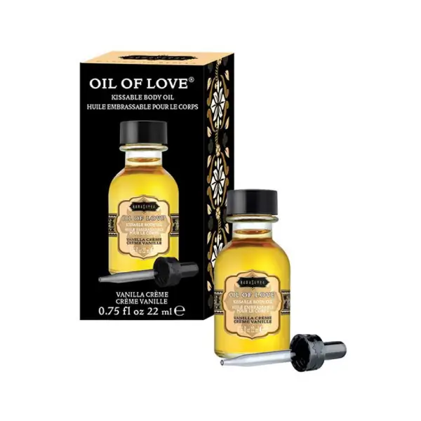 Kama Sutra Oil of Love Kissable Body Oil Vanilla Cream 22 ml