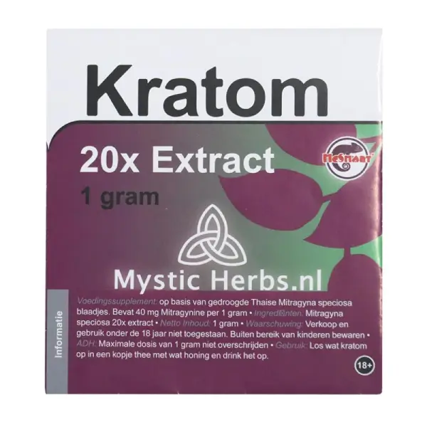 Kratom 20X Extract – 1 gram