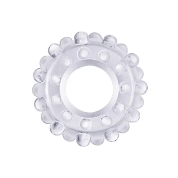 LoveToy Power Plus Flexible Cock Ring Transparent