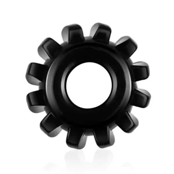 LoveToy Power Plus Flexible Cockring Black