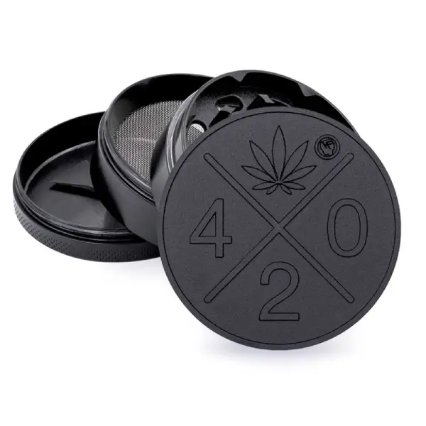 Metal Grinder Black 420 ⌀60 mm – 4 parts
