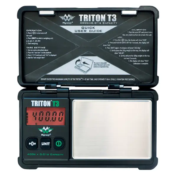 MY WEIGH Triton T3 POCKET SCALE – 400g