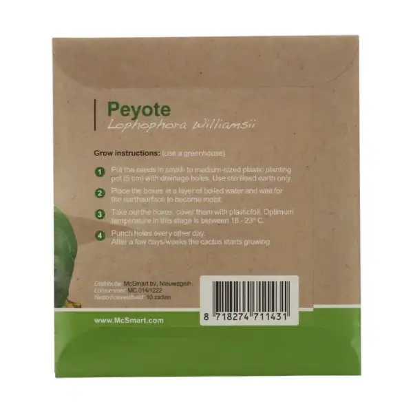Peyote L Williamsii seeds – 10 pieces