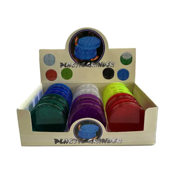 Plastic Grinder Multicolor 3 parts