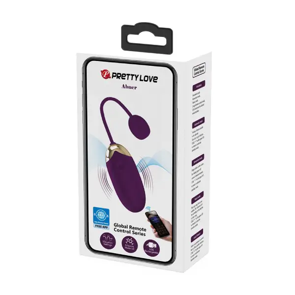 Pretty Love Abner Wearable Vibrator with App Control Purple