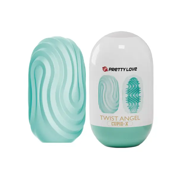 Pretty Love Cupid X Twist Angel Masturbator Green, White