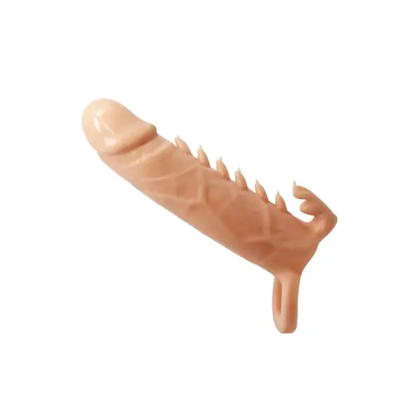 Pretty Love Emmitt Penis Sleeve Ribbed Nude