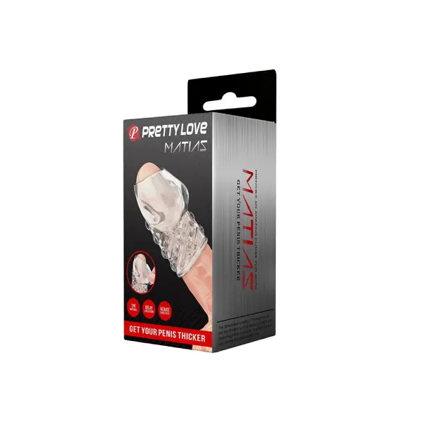 Pretty Love Matias Cock Ring Transparent