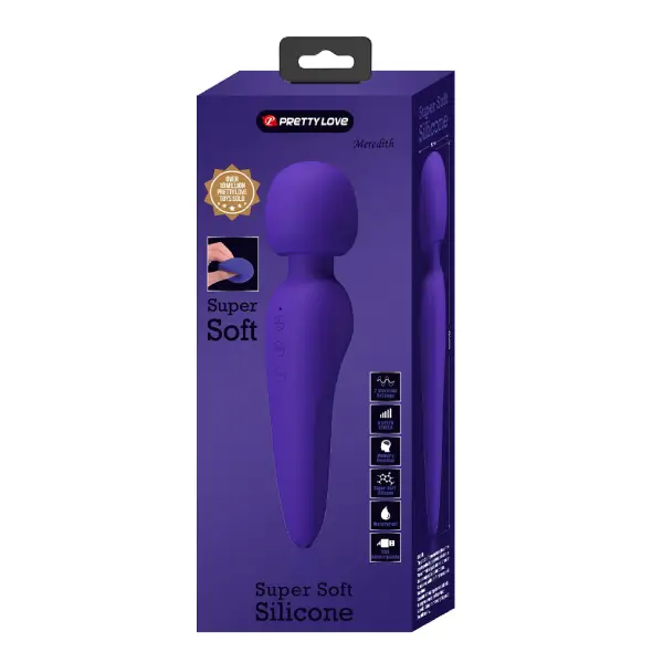 Pretty Love Meredith Wand Vibrator Purple