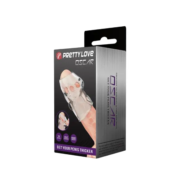 Pretty Love Oscar Cock Ring Transparent