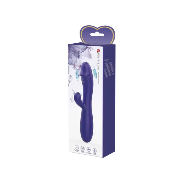 Pretty Love Snappy Youth Rabbit Vibrator Purple