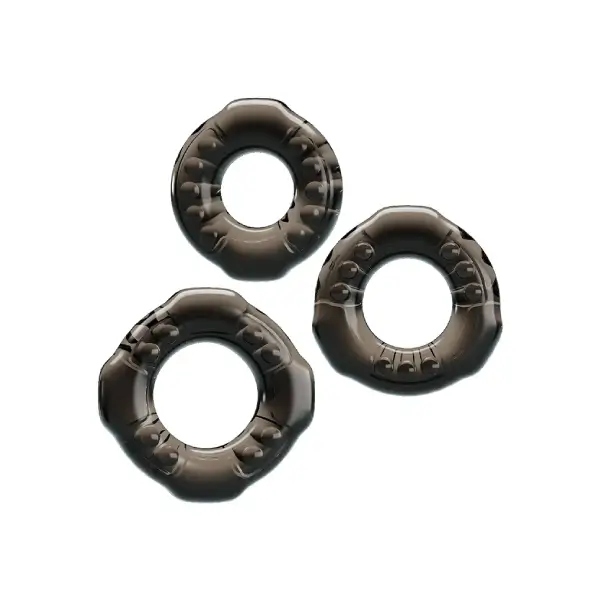 Pretty Love Yvonne Cock Ring Set Black