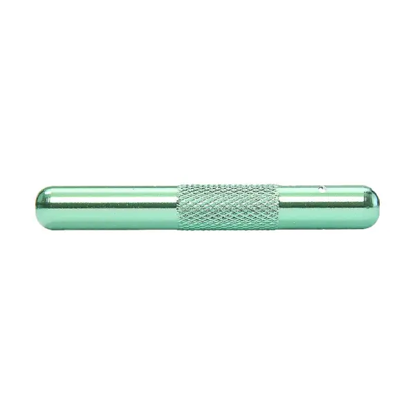 Snuff tube Aluminum Tube Green