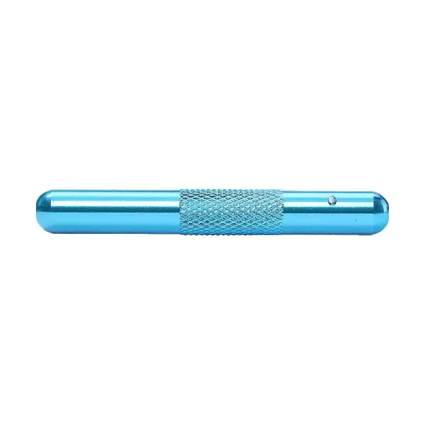 Snuff tube Aluminum Tube Lake Blue