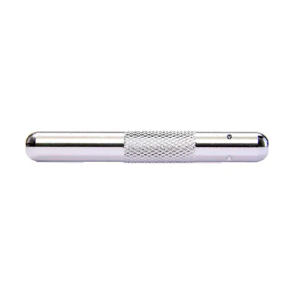 Snuff tube Aluminum Tube Silver