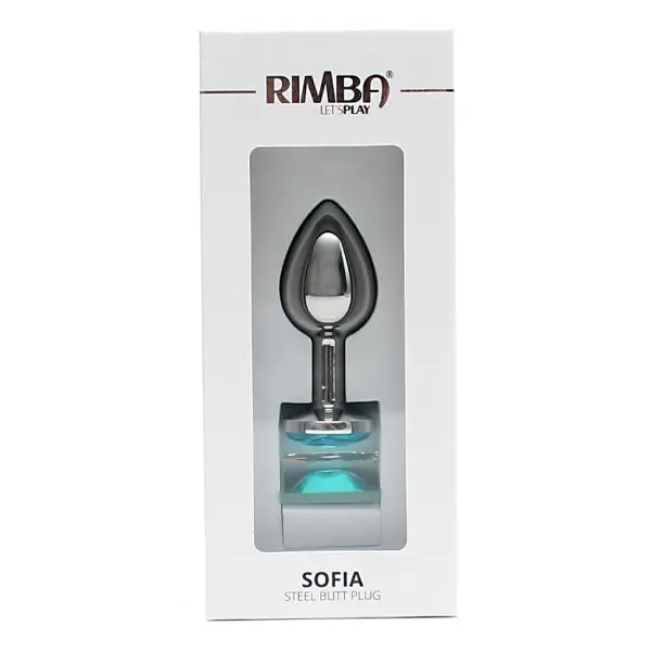 Sofia Metal Buttplug Rimba Blue