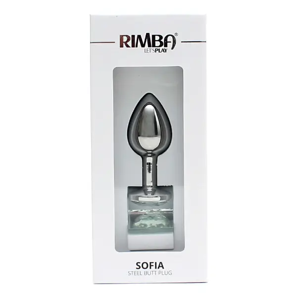 Sofia Metal Buttplug Rimba Light Blue
