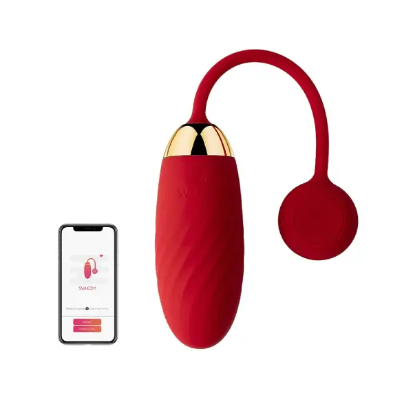 Svakom Ella App controlled bullet vibrator Red